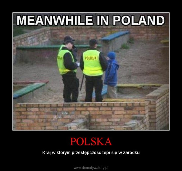 POLSKA – Kraj w którym przestępczość tępi się w zarodku 