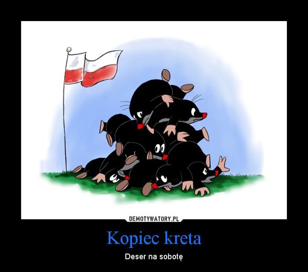 Kopiec kreta – Deser na sobotę 