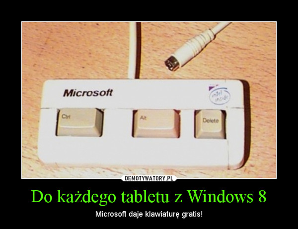 Do każdego tabletu z Windows 8 – Microsoft daje klawiaturę gratis! 