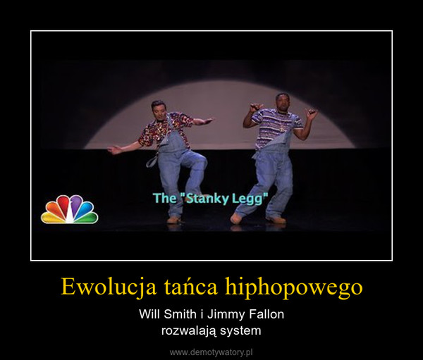 Ewolucja tańca hiphopowego – Will Smith i Jimmy Fallonrozwalają system 