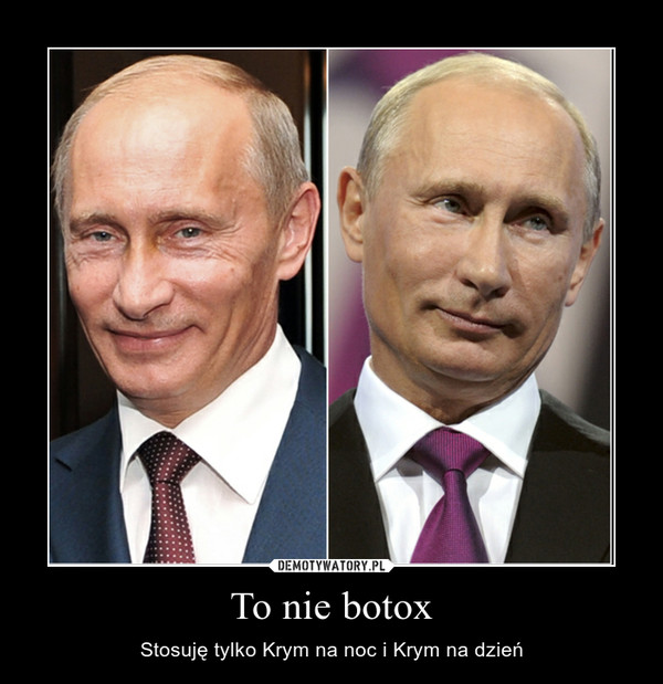 To nie botox – Stosuję tylko Krym na noc i Krym na dzień 