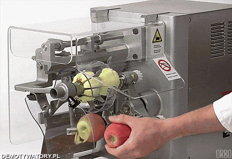 Ciekawa praca - nakładacz jabłek... – I tak 8 godzin dziennie przez 20 lat! 