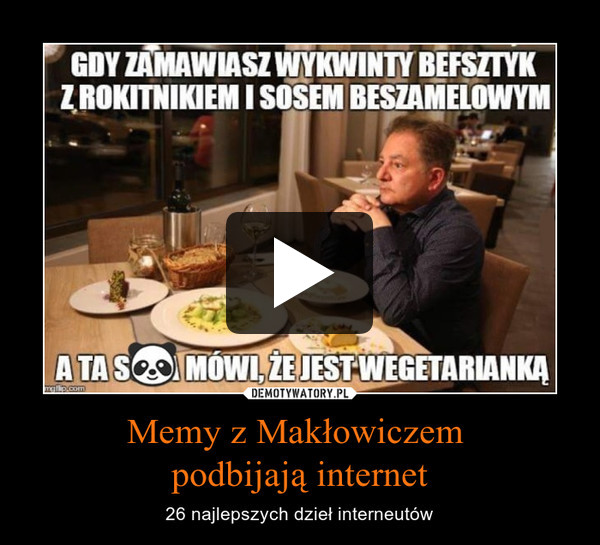 Memy z Makłowiczem podbijają internet – 26 najlepszych dzieł interneutów 