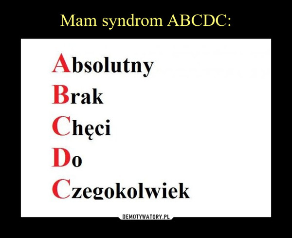Mam syndrom ABCDC: