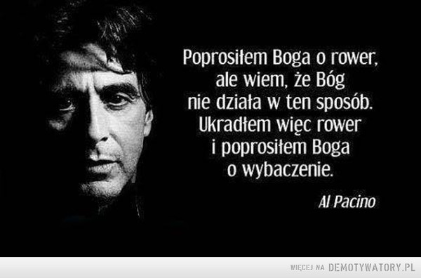 Al Pacino o Bogu –  