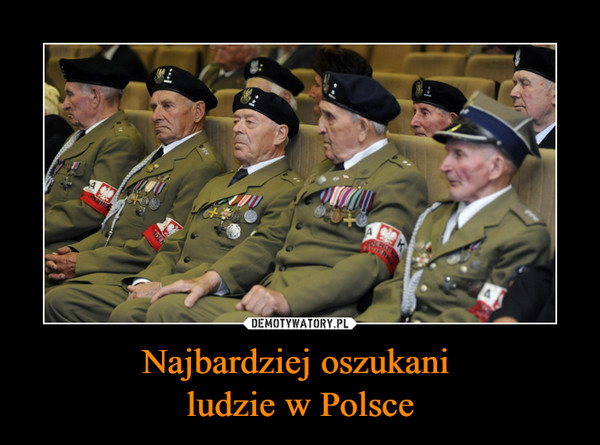 Najbardziej oszukani ludzie w Polsce –  