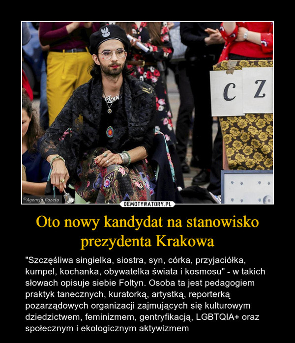 Oto nowy kandydat na stanowisko prezydenta Krakowa