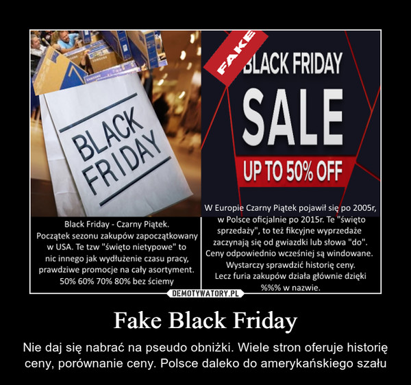 Fake Black Friday