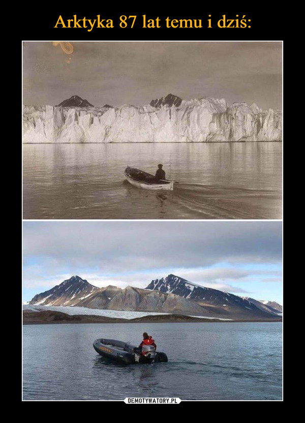 Arktyka 87 lat temu i dziś: