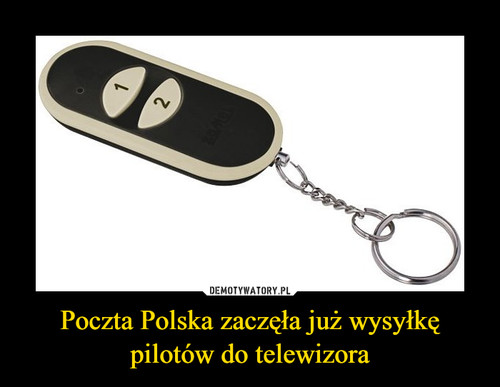 Poczta Polska zaczęła już wysyłkę pilotów do telewizora