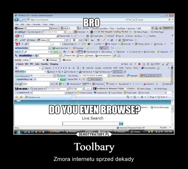 Toolbary – Zmora internetu sprzed dekady 