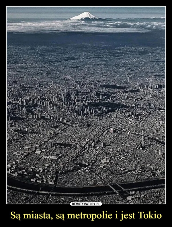 Są miasta, są metropolie i jest Tokio –  