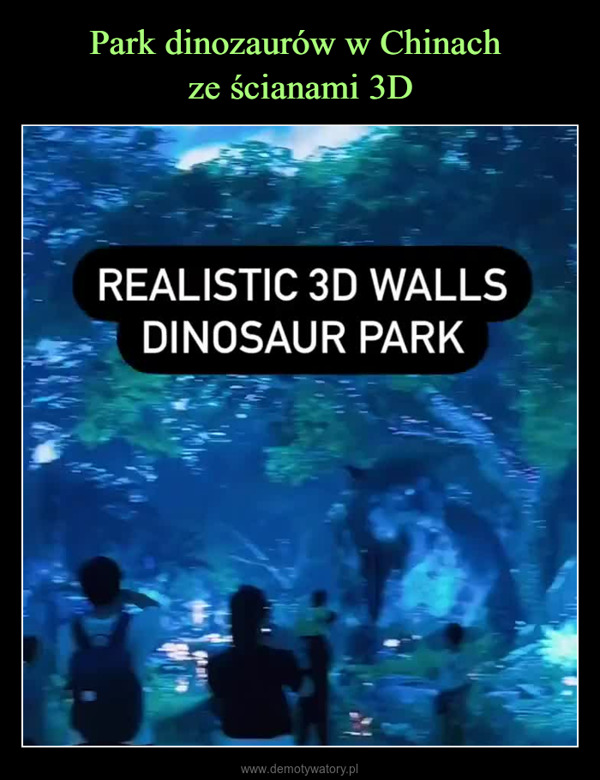  –  REALISTIC 3D WALLSDINOSAUR PARK