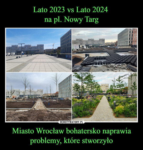 Miasto Wrocław bohatersko naprawia problemy, które stworzyło –  MORTRKING