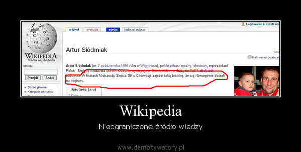 Wikipedia – Nieograniczone źródło wiedzy  